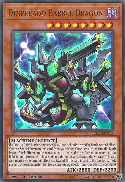 Desperado Barrel Dragon (LED2-EN015) [Legendary Duelists: Ancient Millennium]