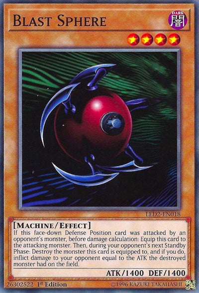 Blast Sphere (LED2-EN018) [Legendary Duelists: Ancient Millennium]