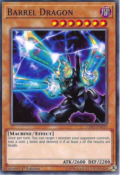 Barrel Dragon (LED2-EN019) [Legendary Duelists: Ancient Millennium]