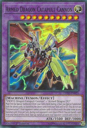 Armed Dragon Catapult Cannon (LED2-EN021) - Legendary Duelists: Ancient Millennium 1st Edition