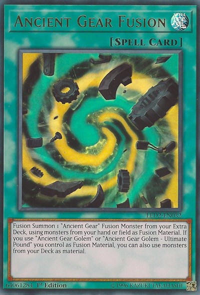 Ancient Gear Fusion (LED2-EN032) [Legendary Duelists: Ancient Millennium]