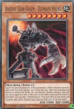 Ancient Gear Golem - Ultimate Pound (LED2-EN035) [Legendary Duelists: Ancient Millennium]