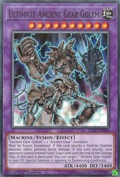 Ultimate Ancient Gear Golem (LED2-EN036) [Legendary Duelists: Ancient Millennium]