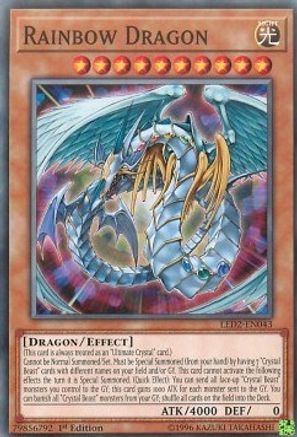 Rainbow Dragon (LED2-EN043) - Legendary Duelists: Ancient Millennium 1st Edition
