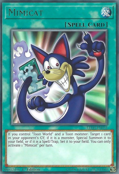 Mimicat (LED2-EN051) [Legendary Duelists: Ancient Millennium]