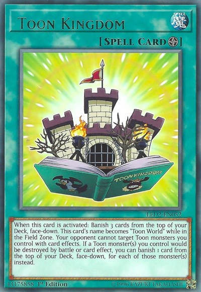 Toon Kingdom (LED2-EN052) [Legendary Duelists: Ancient Millennium]