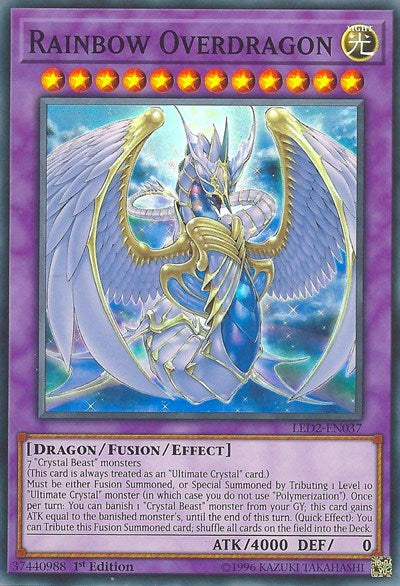 Rainbow Overdragon (LED2-EN037) [Legendary Duelists: Ancient Millennium]