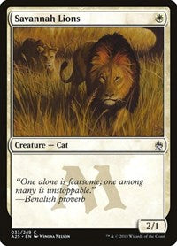 Savannah Lions (33) [Masters 25]