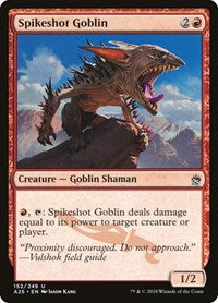 Spikeshot Goblin (152) [Masters 25]