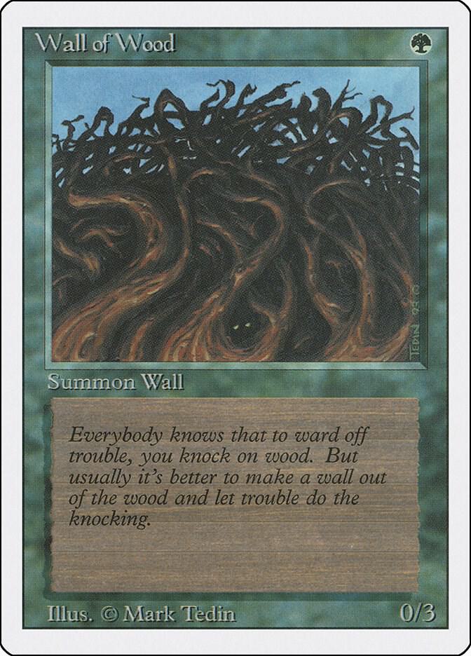 Wall of Wood [Revised Edition]