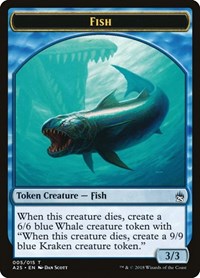 Fish Token (005) (5) [Masters 25]