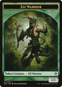 Elf Warrior Token (011) (11) [Masters 25]