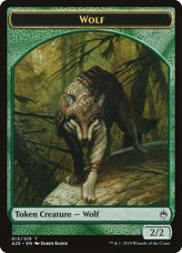 Wolf Token (013) (13) [Masters 25]
