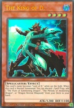 The King of D. - LC06-EN002 (LC06-EN002) [Legendary Collection Kaiba]