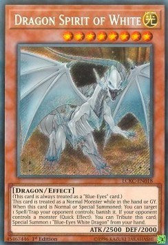 Dragon Spirit of White (LCKC-EN018) [Legendary Collection Kaiba]