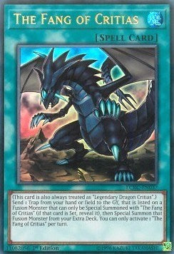 The Fang of Critias (LCKC-EN037) [Legendary Collection Kaiba]