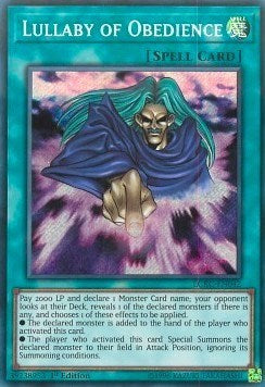 Lullaby of Obedience (LCKC-EN042) [Legendary Collection Kaiba]