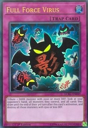 Full Force Virus (LCKC-EN049) - Legendary Collection Kaiba Unlimited
