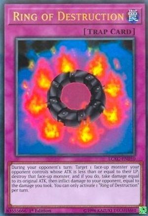 Ring of Destruction (LCKC-EN050) - Legendary Collection Kaiba 1st Edition