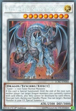 Azure-Eyes Silver Dragon (LCKC-EN066) [Legendary Collection Kaiba]