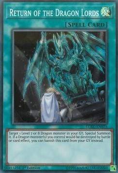 Return of the Dragon Lords (LCKC-EN074) [Legendary Collection Kaiba]