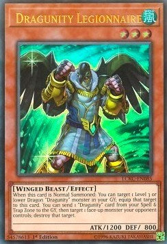 Dragunity Legionnaire (LCKC-EN085) [Legendary Collection Kaiba]
