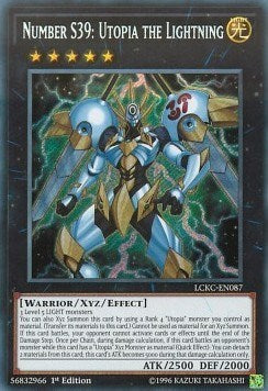 Number S39: Utopia the Lightning (LCKC-EN087) [Legendary Collection Kaiba]