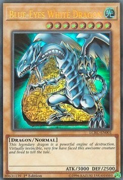 Blue-Eyes White Dragon (Version 4) (LCKC-EN001) [Legendary Collection Kaiba]