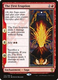 The First Eruption (122) [Dominaria]