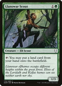 Llanowar Scout (170) [Dominaria]