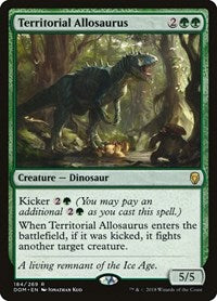 Territorial Allosaurus (184) [Dominaria]
