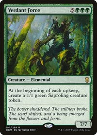 Verdant Force (187) [Dominaria]