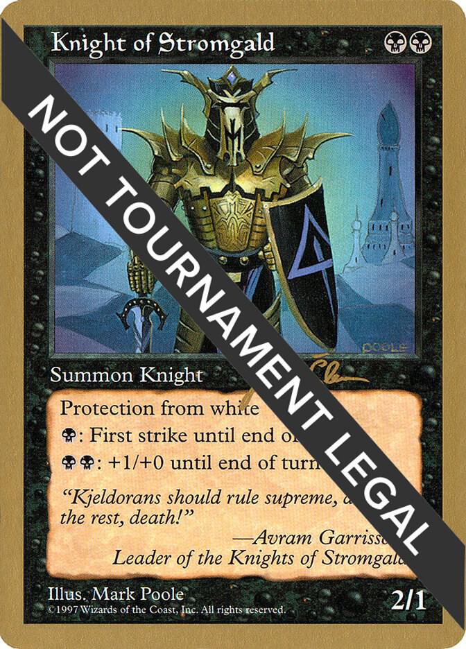 Knight of Stromgald - 1997 Jakub Slemr (5ED) [World Championship Decks]