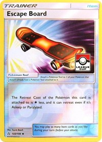 Escape Board - 122/156 (League Cup) (122/156) [League & Championship Cards]