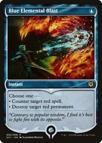 Blue Elemental Blast (2) [Signature Spellbook: Jace]