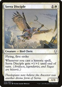 Serra Disciple (34) [Dominaria]