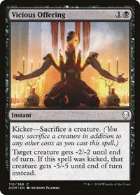 Vicious Offering (110) [Dominaria]