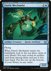 Faerie Mechanist (38) [Duel Decks: Elves vs. Inventors]