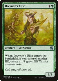 Dwynen's Elite (3) [Duel Decks: Elves vs. Inventors]