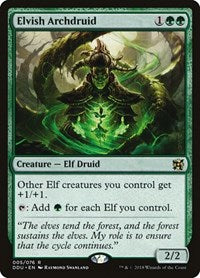 Elvish Archdruid (5) [Duel Decks: Elves vs. Inventors]