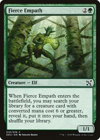 Fierce Empath (10) [Duel Decks: Elves vs. Inventors]