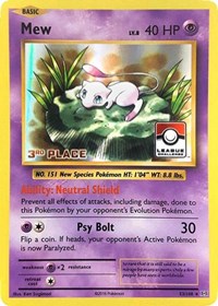 Mew - 53/108 (League Challenge) [3rd Place] (053/108) [League & Championship Cards]