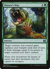 Nature's Way (20) [Duel Decks: Elves vs. Inventors]