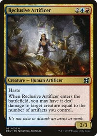 Reclusive Artificer (51) [Duel Decks: Elves vs. Inventors]