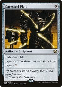 Darksteel Plate (52) [Duel Decks: Elves vs. Inventors]