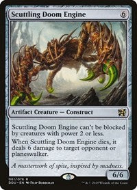 Scuttling Doom Engine (61) [Duel Decks: Elves vs. Inventors]