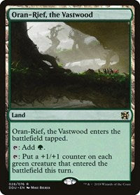 Oran-Rief, the Vastwood (28) [Duel Decks: Elves vs. Inventors]