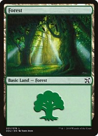 Forest (031) (31) [Duel Decks: Elves vs. Inventors]