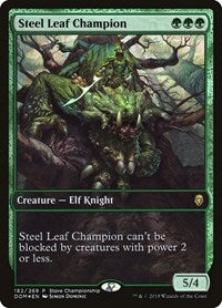 Steel Leaf Champion (182) [Game Day & Store Championship Promos]