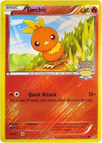 Torchic - 12/111 (City Championships) [Staff] (012/111) [League & Championship Cards]